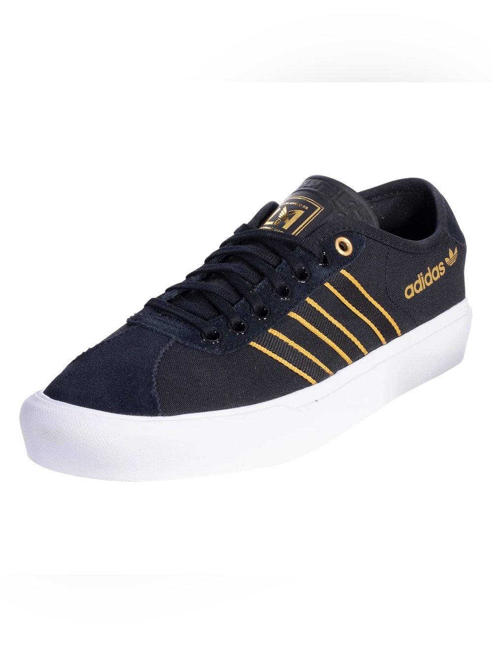 adidas Delpala LAFC Los Angeles Football Club Black Gold Sneakers Men’s Size 8.5